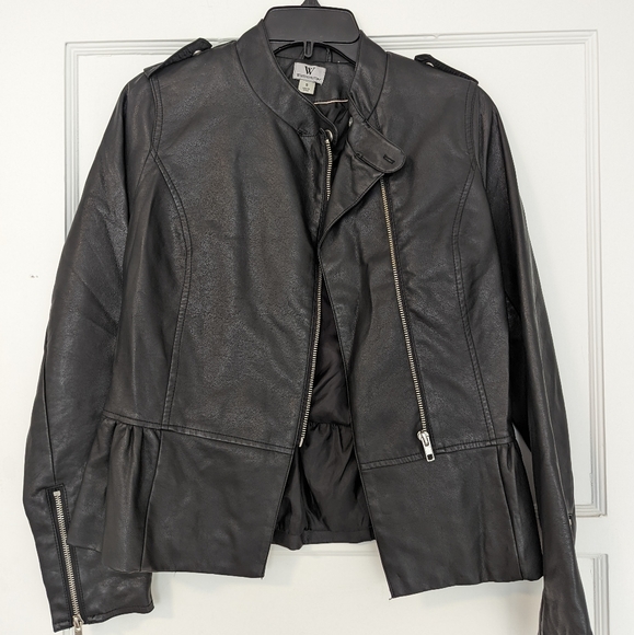 Worthington Faux Leather Jacket - Picture 1 of 3